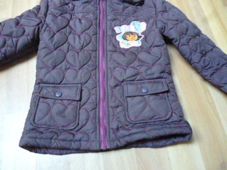 Prošívaná bunda dora 3-4, nickelodeon,104