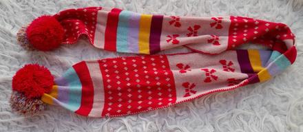 Šála s bambulkami hm 4-12 let, h&m,122