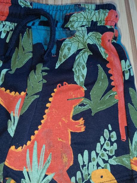 Modré kraťase s dinosaury 98 george, george,98