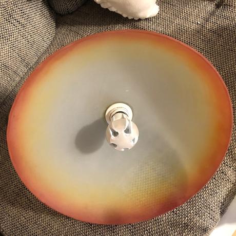 Lampa na zaveseni oranzovo-zluto-bila,