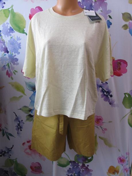 Dámská letní souprava-tričko a kraťasy, marc o´polo,40