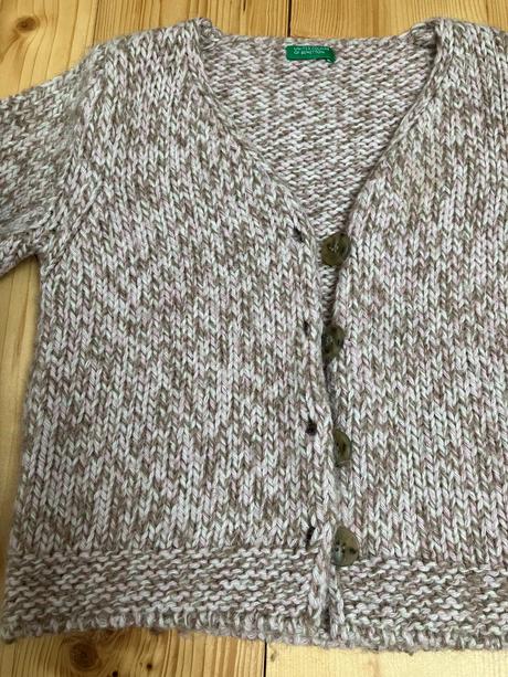Propínací svetr, benetton,110