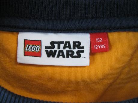 Dětské bavlněné tričko star wars, lego,152