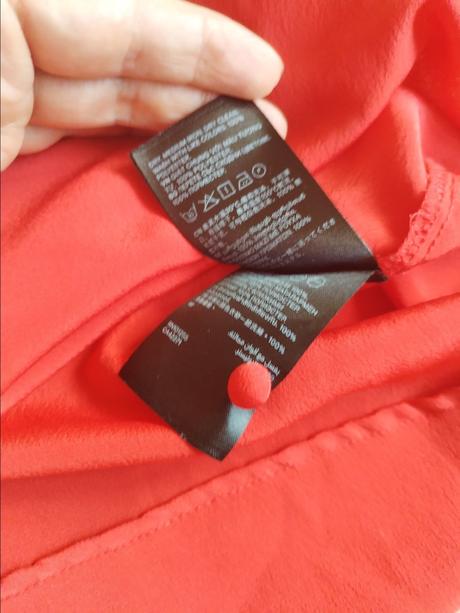 Halenka l xl 40 42 červená, h&m,l