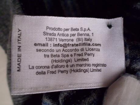 Fred perry vlna m-l, m