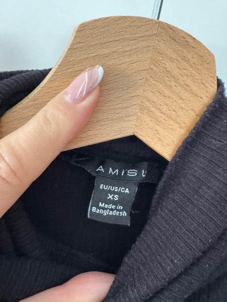 Černý rolák vel.xs / 34, amisu,xs