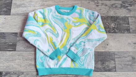 Svetr dívčí teplý, primark,128