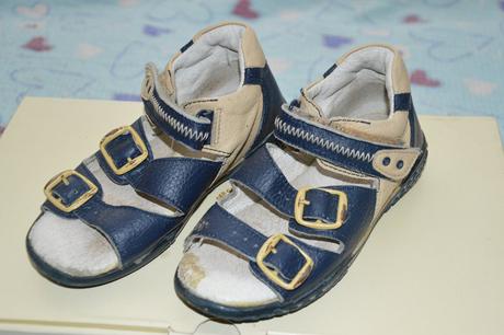Zdravotní celokožené sandálky, dpk, dpk,28