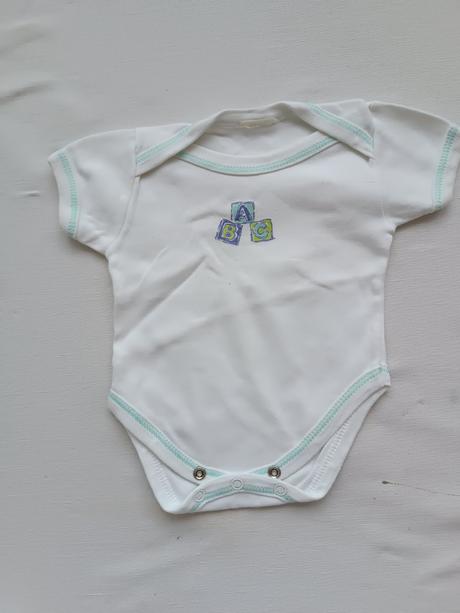 Dětské body krátký rukáv, 56