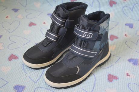 34 zimní nepromokavé boty s dinosaury lidl, pepperts,34