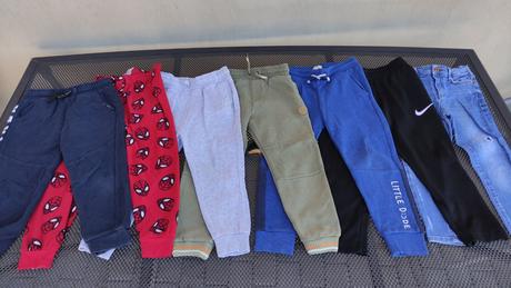 Tepláky pro kluka na donošení 7x 104-110, f&f,104