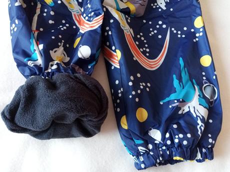 Nepromokavá termo souprava vesmír, 80 / 86