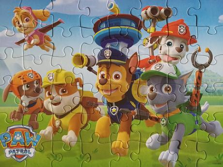 Puzzle tlapková patrola, 