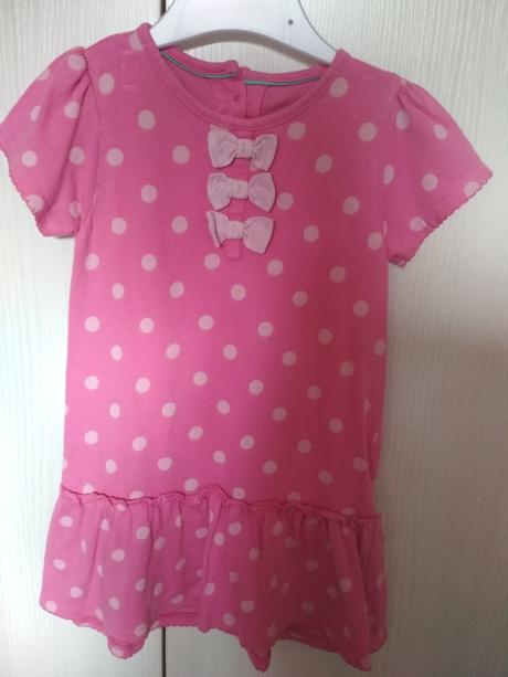 Šaty kr.r. s puntíkem, vel. 86, marks & spencer,86