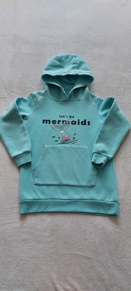 Dívčí tyrkysová mikina, reserved,140