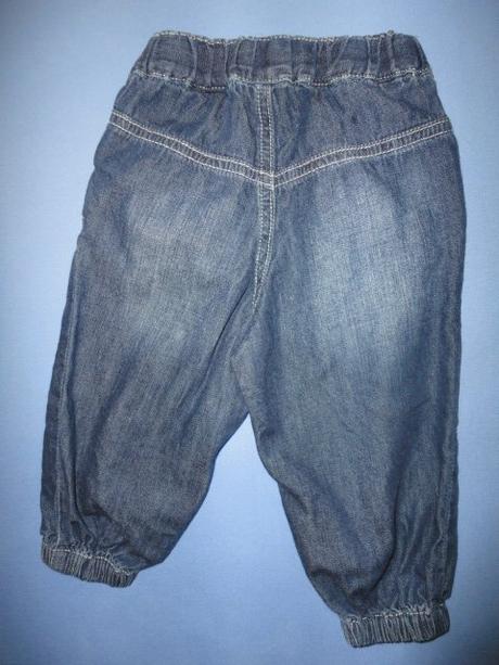 Luxusní odlehčené riflíky z h+m, vel.74, h&m,74