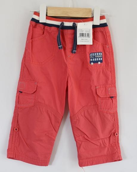 Kalhoty vel. 9 - 12 m, tu,80