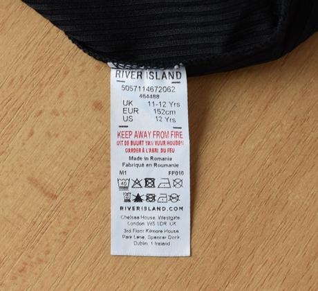 Šaty vel. 11 - 12 let, river island,152