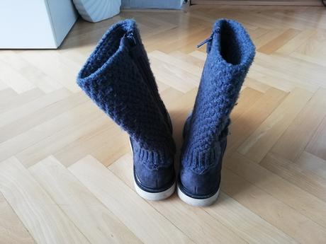 Mírně zateplené kozačky, geox,34