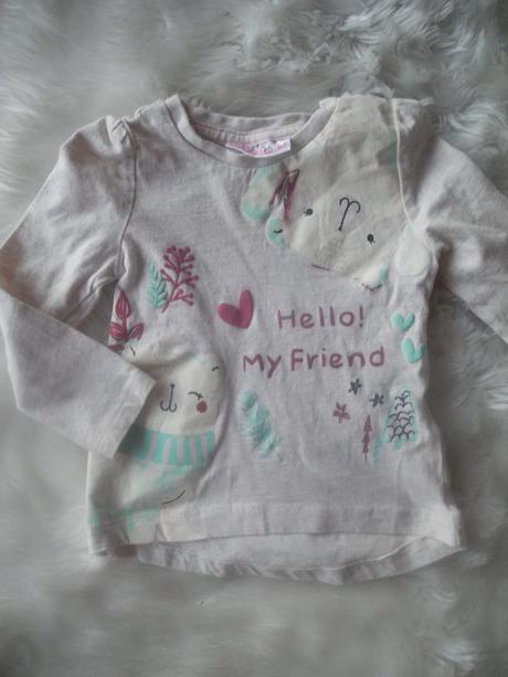 Triko s dlouhým rukávem, 80