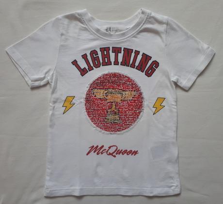 Dětské měnící, přeměňovací tričko, vel.110, cars, h&m,110