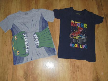 Trička, vel. 122/128, 122