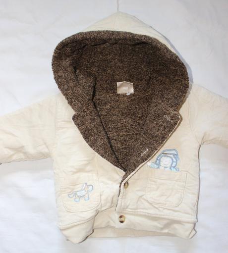 Bj45. zimní bunda 0-3 měs., 62