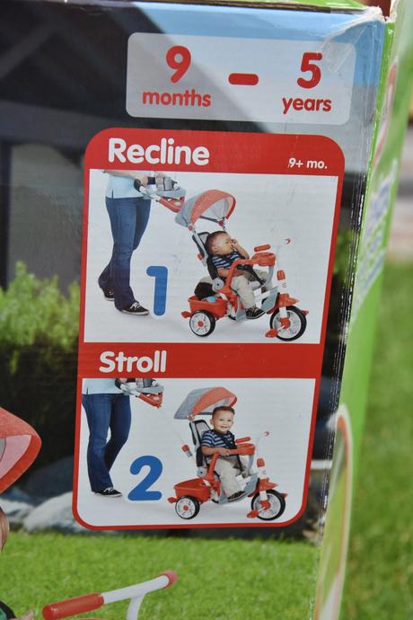 Tříkolka little tikes (9 měsíců - 5 let), little tikes