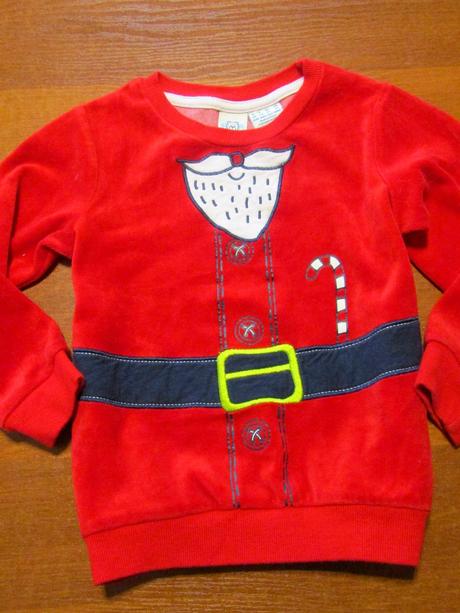 Vánoční mikina vel 98 -104, 104