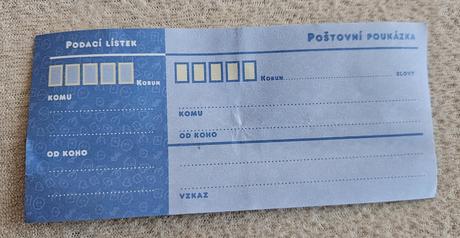 Dětská pošťácká sada - čepice, brašna, lístky, 