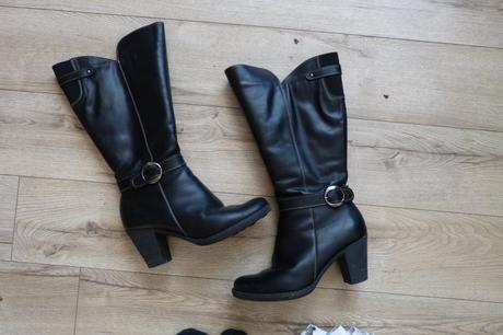 Kožené kozačky z pravé kůže, 40