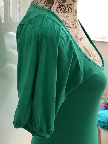 Set zeleny sukně h&m a blůzka melrose 34, h&m,34