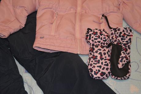 116 122 zimní bunda oteplené kalhoty rukavice, lupilu,116