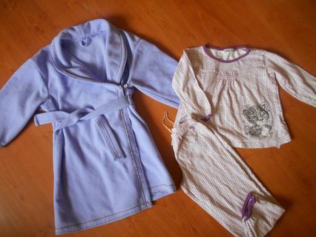 Župan s pyžamkem vel. 110-116, primark,110