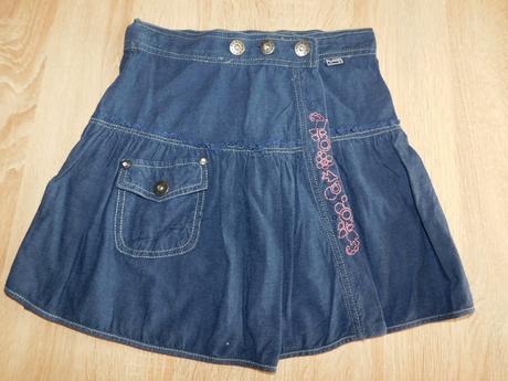 Zavinovací dívčí sukýnka, 134