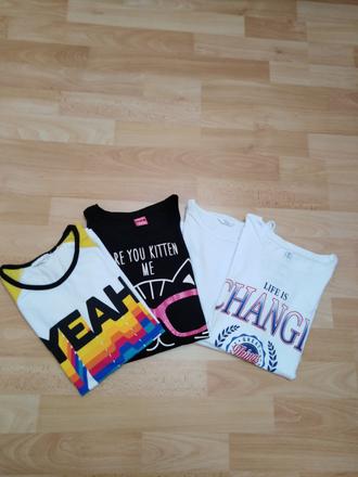 Dívčí trička vel.146, 146