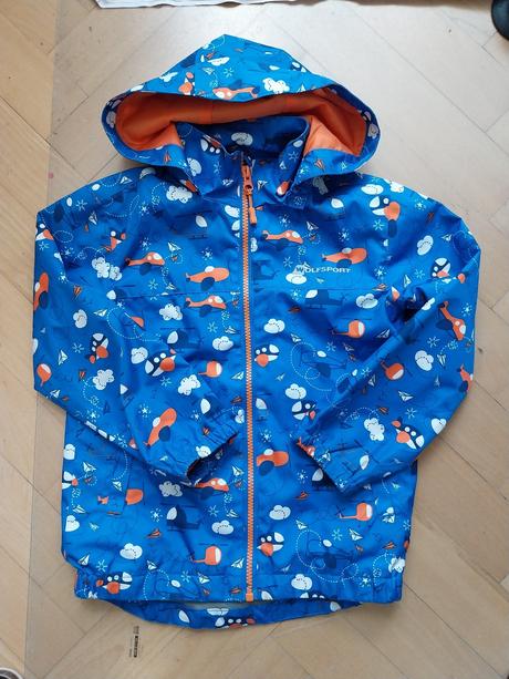 Chlapecká šusťáková bunda, vel. 104, wolf,104