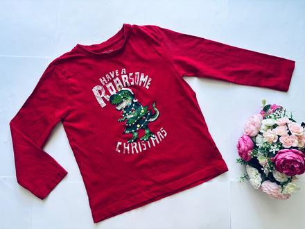 Triko vánoční - v.5/6 let, 116