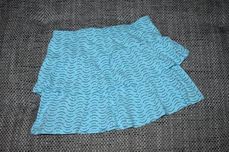 Modrá bavlněná suknýnka hm, 122/128, h&m,122