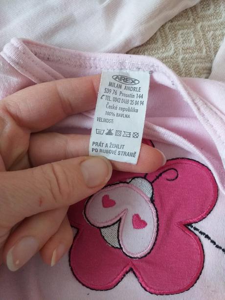 Set 3x dívčí body vel 74/80 - 9-12 měs, h&m,80