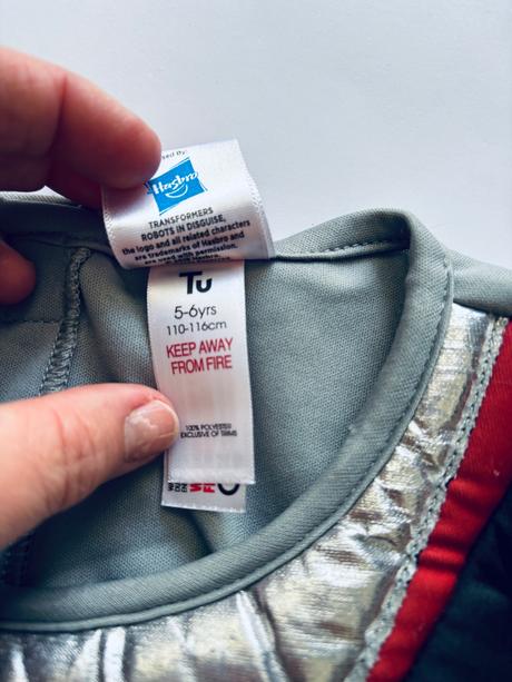 An6/ kostým transformers - v.5/6 let,