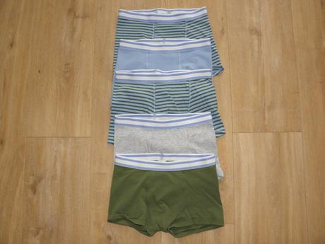 5x chlapecké boxerky zn. tchibo vel.134/140, tchibo,134