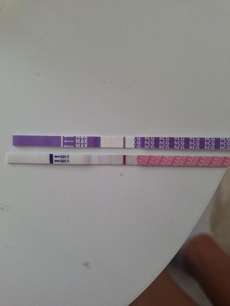 Mám pozitivní těhotenský test? Co znamená duch?