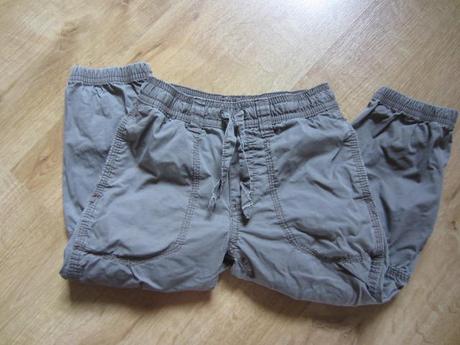 Letní plátěné kalhoty, h&m,92