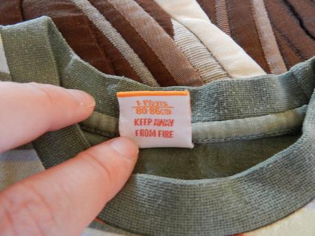 Tričko krátký rukáv proužky, mini mode,86