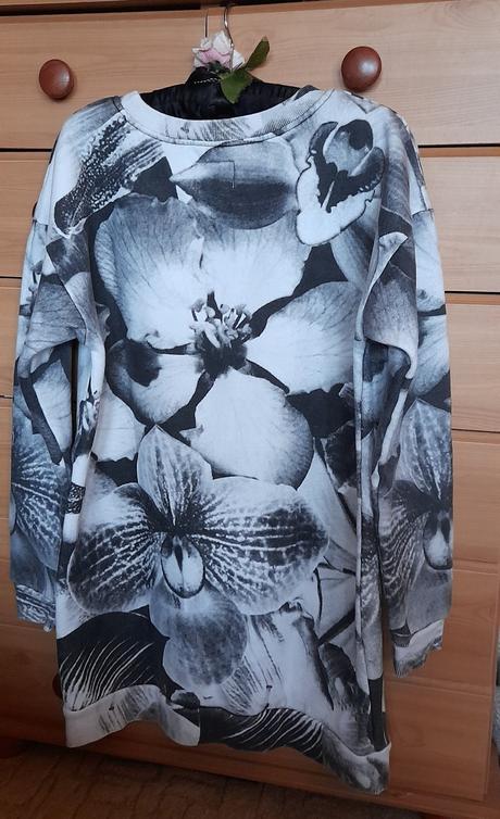 Sixth june paris mikina s orchidejemi, l