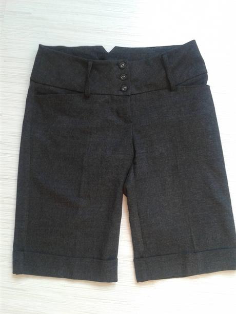 Teplé společenské kalhoty - kraťasy, orsay,34