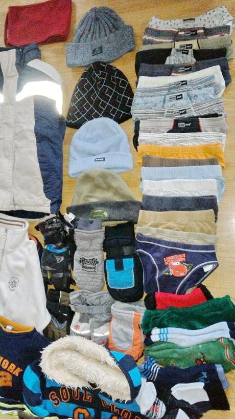 Balík mix věcí na kluka vel.110-128 podzim/zima, 104–116
