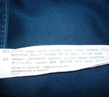 Pánské navy slim fit kalhoty zara, zara,42