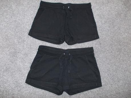 2x kraťasy / šortky, vel.152, h&m,152